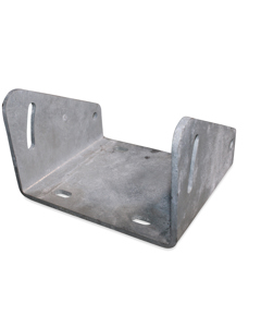 Upper part mounting plate f/cable winch RW-L roof pitch 5-25